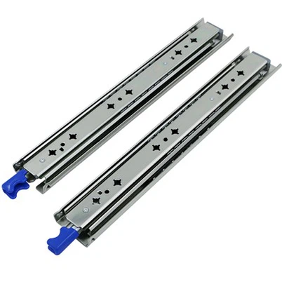Diapositiva de rodamiento de bolas de bloqueo automático de 3 secciones115 kg